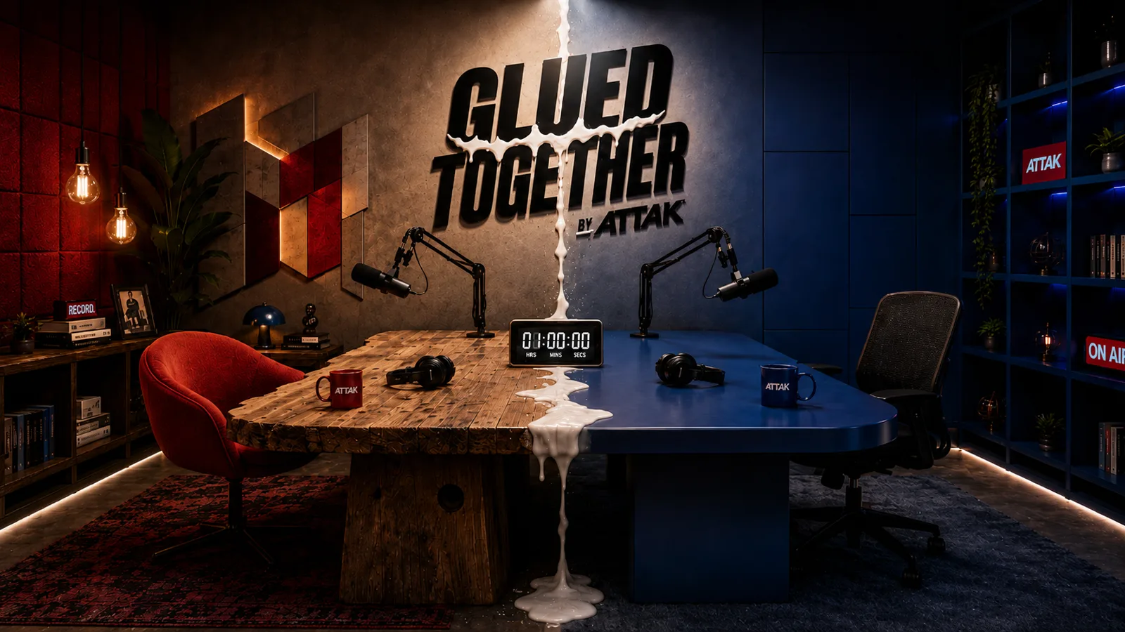 Copertina del progetto ATTAK — GLUED TOGETHER